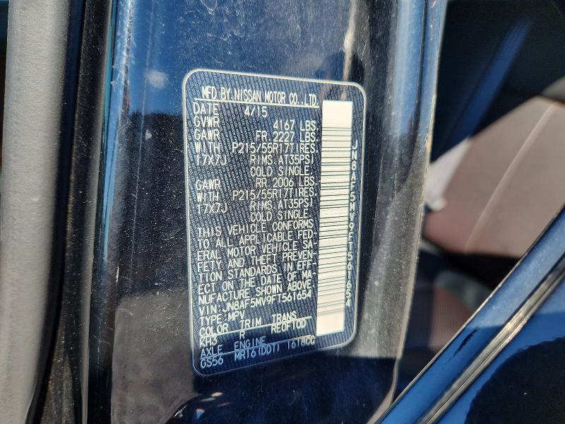 Продажа на аукционе авто 2015 Nissan Juke, vin: JN8AF5MV9FT561654, номер лота: 65359306