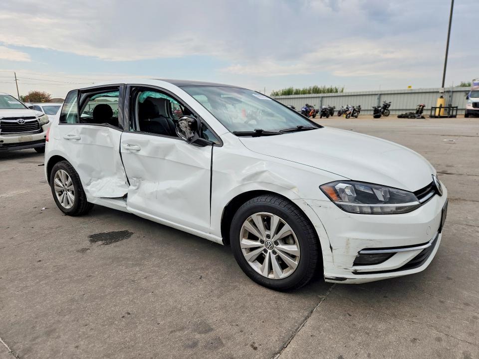 2019 Volkswagen Golf მანქანა იყიდება აუქციონზე, vin: 3VWG57AU3KM007077, აუქციონის ნომერი: 66652636