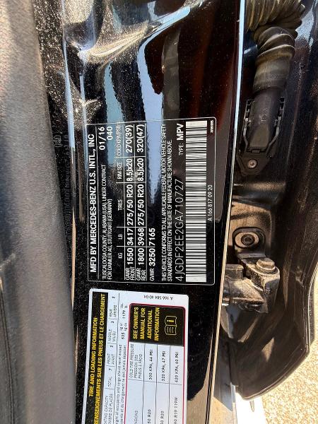 Продаж на аукціоні авто 2016 Mercedes-benz Gl, vin: 4JGDF2EE2GA710727, номер лоту: 64809186