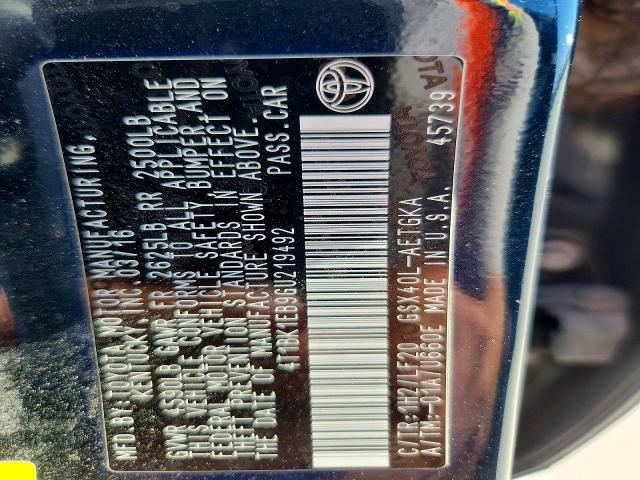 64771636 :رقم المزاد ، 4T1BK1EB9GU219492 vin ، 2016 Toyota Avalon مزاد بيع