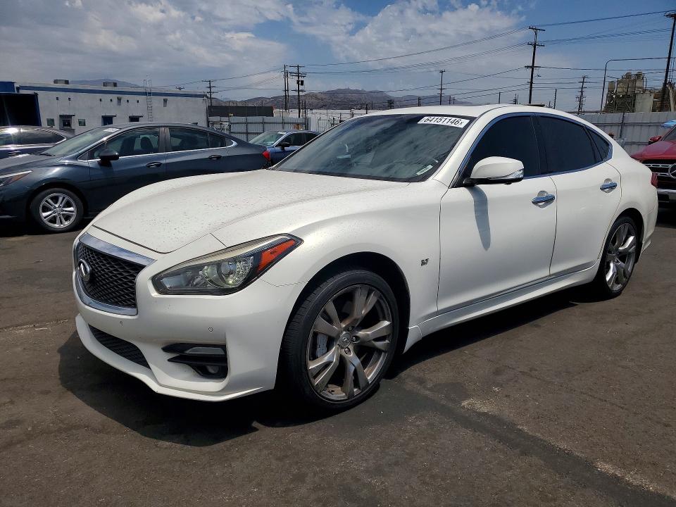 2015 Infiniti Q70 მანქანა იყიდება აუქციონზე, vin: JN1BY1AP3FM542703, აუქციონის ნომერი: 64151146
