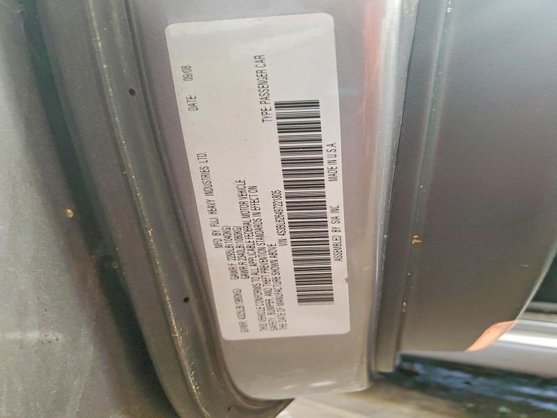 Aukcja sprzedaży 2009 Subaru Legacy, vin: 4S3BL626497221805, numer aukcji: 66769126