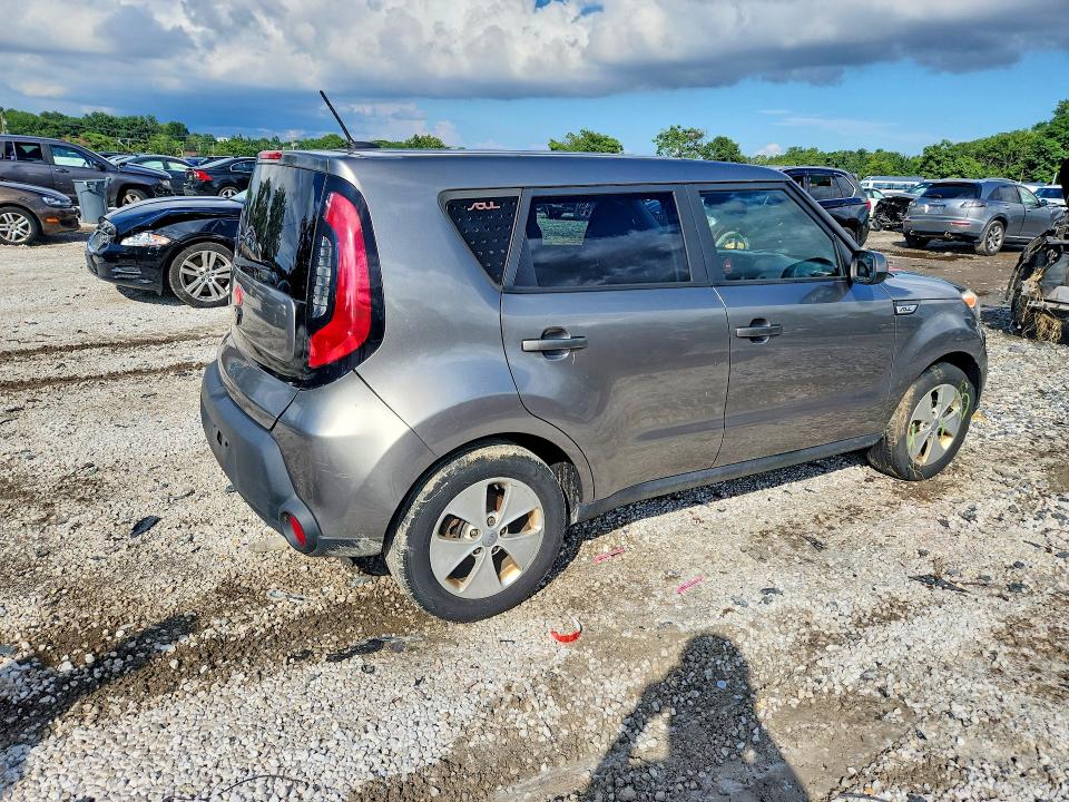 2016 Kia Soul მანქანა იყიდება აუქციონზე, vin: KNDJN2A27G7392798, აუქციონის ნომერი: 64013186