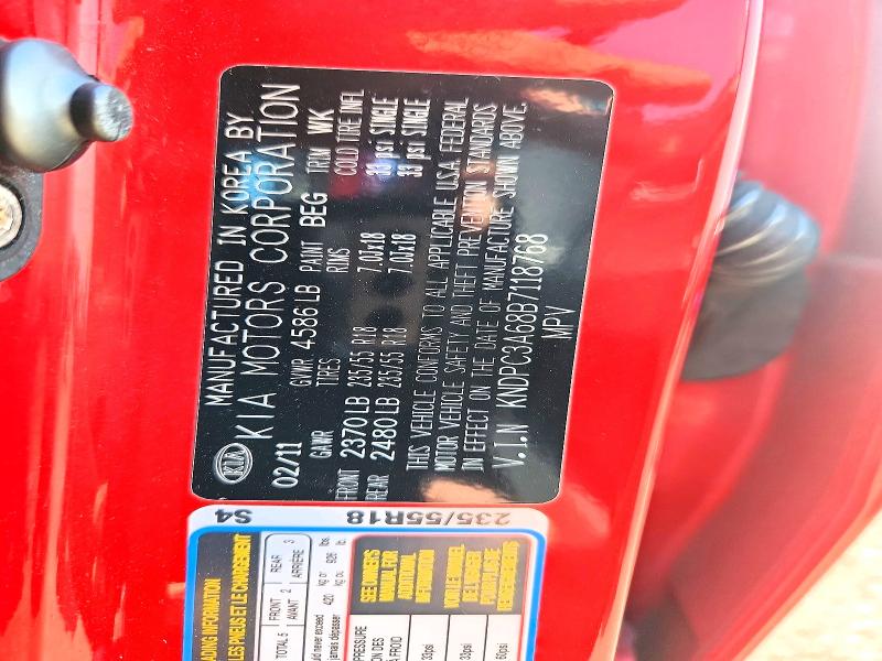 Продаж на аукціоні авто 2011 Kia Sportage, vin: KNDPC3A68B7118768, номер лоту: 65900746