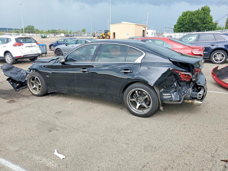 2018 Infiniti Q50 მანქანა იყიდება აუქციონზე, vin: JN1EV7AR9JM611106, აუქციონის ნომერი: 64495686