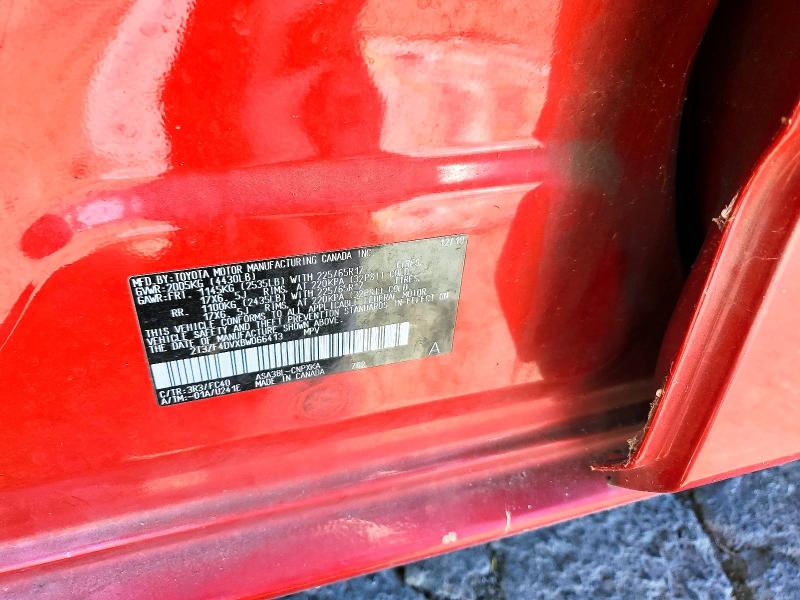 2011 Toyota Rav4 მანქანა იყიდება აუქციონზე, vin: 2T3ZF4DVXBW066413, აუქციონის ნომერი: 63524556