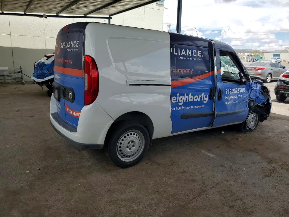 2022 Ram Promaster City მანქანა იყიდება აუქციონზე, vin: ZFBHRFAB7N6W71510, აუქციონის ნომერი: 64453096