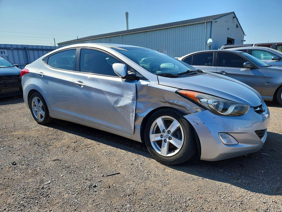 63655166 :رقم المزاد ، 5NPDH4AE9DH210276 vin ، 2013 Hyundai Elantra مزاد بيع