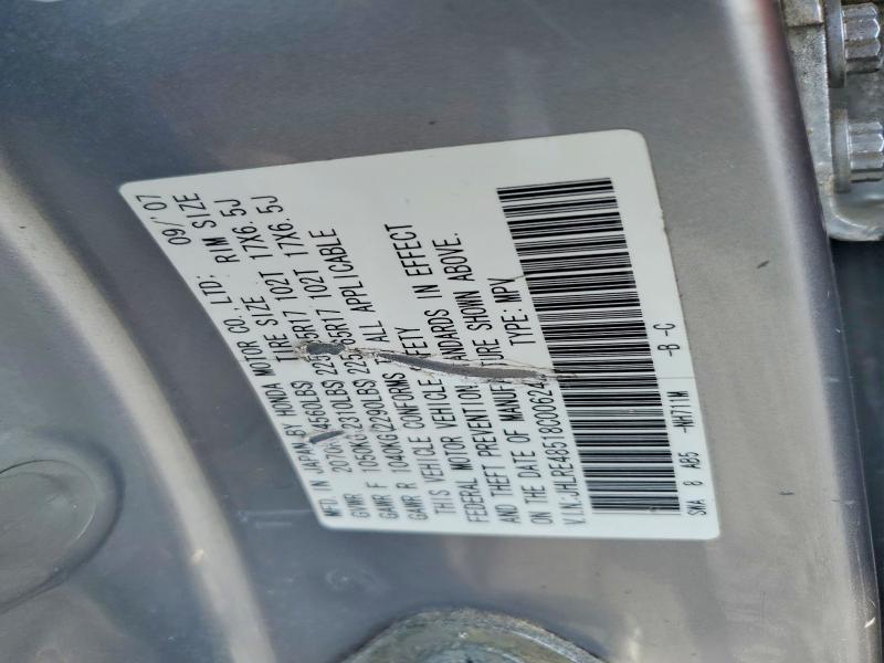 Aukcja sprzedaży 2008 Honda Cr-v, vin: JHLRE48518C006242, numer aukcji: 63439276