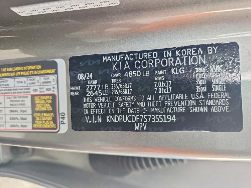 Продаж на аукціоні авто 2025 Kia Sportage, vin: KNDPUCDF7S7355194, номер лоту: 67001166