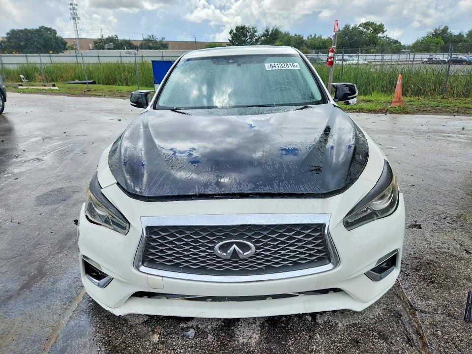 2018 Infiniti Q50 მანქანა იყიდება აუქციონზე, vin: JN1EV7AP0JM591004, აუქციონის ნომერი: 64132816