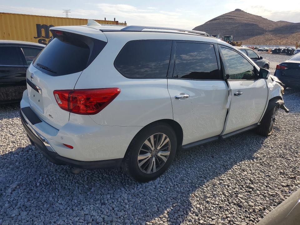 2019 Nissan Pathfinder მანქანა იყიდება აუქციონზე, vin: 5N1DR2MN2KC611220, აუქციონის ნომერი: 64224736