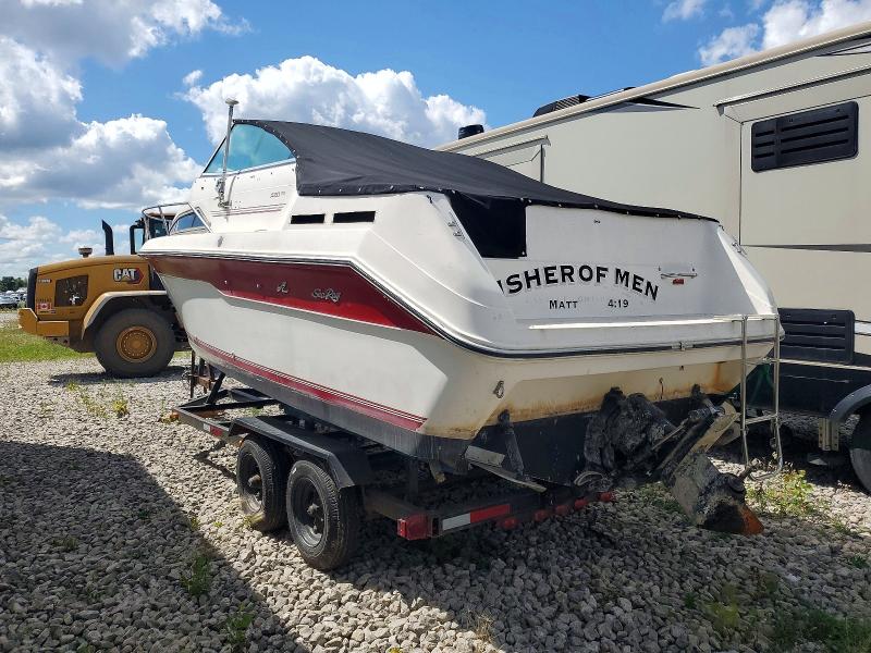 1990 Sea Ray Boat მანქანა იყიდება აუქციონზე, vin: SERM7041L990, აუქციონის ნომერი: 65085776
