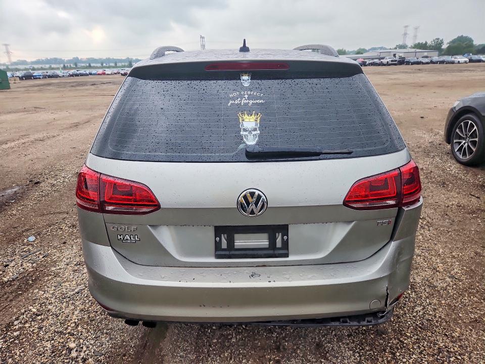 2016 Volkswagen Golf Sportwagen მანქანა იყიდება აუქციონზე, vin: 3VWC17AU4GM516242, აუქციონის ნომერი: 65040476