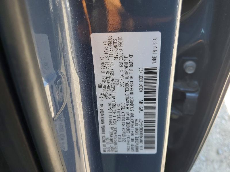 63839096 :رقم المزاد ، 7MMVABBM9SN342437 vin ، 2025 Mazda Cx-50 مزاد بيع