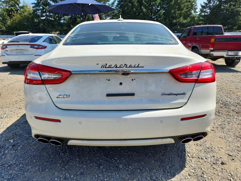 2017 Maserati Quattroporte მანქანა იყიდება აუქციონზე, vin: ZAM56RRLXH1217398, აუქციონის ნომერი: 65540176