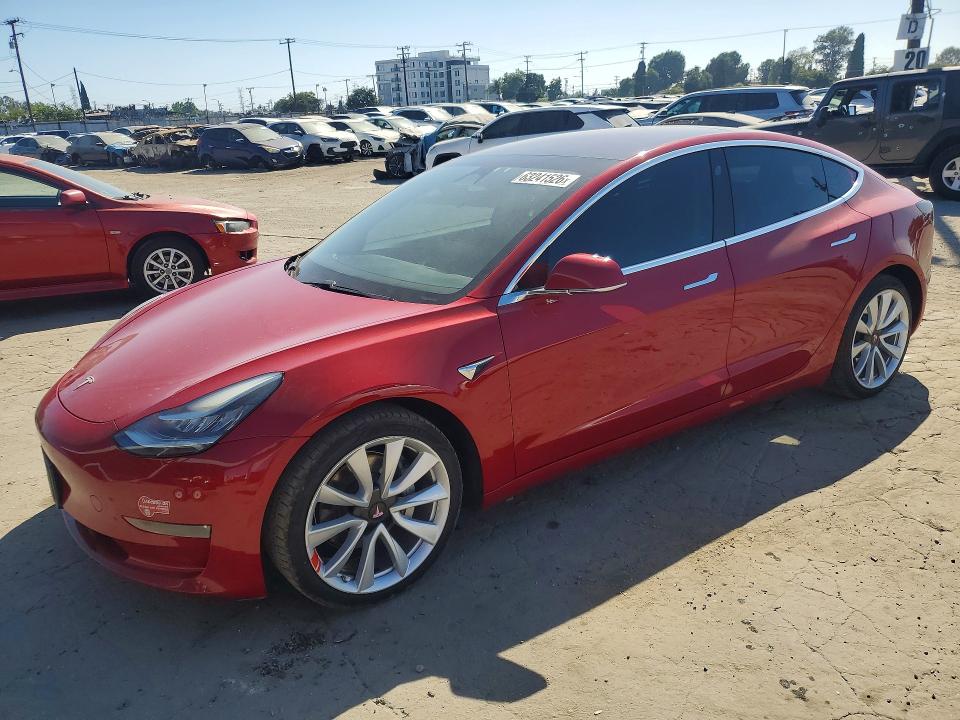 Auction sale of the 2018 Tesla Model 3, vin: 5YJ3E1EA6JF050782, lot number: 63241526