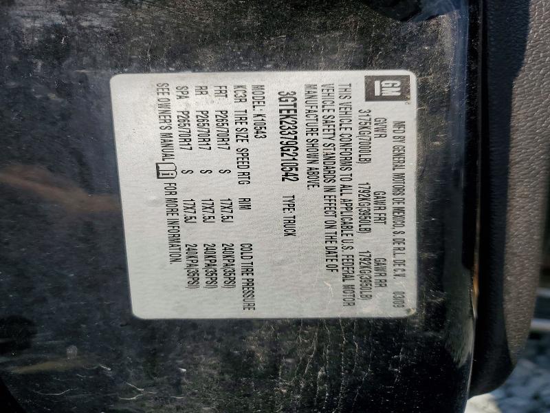 Продажа на аукционе авто 2009 Gmc Sierra, vin: 3GTEK23379G210542, номер лота: 63798526