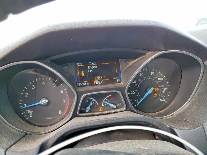 64898696 :رقم المزاد ، 1FADP3N24HL220170 vin ، 2017 Ford Focus مزاد بيع