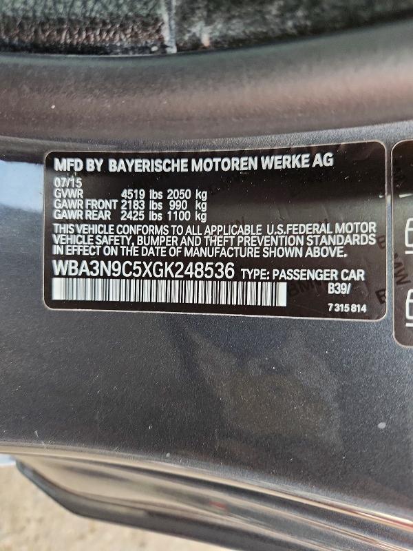 Aukcja sprzedaży 2016 Bmw 428, vin: WBA3N9C5XGK248536, numer aukcji: 66625156