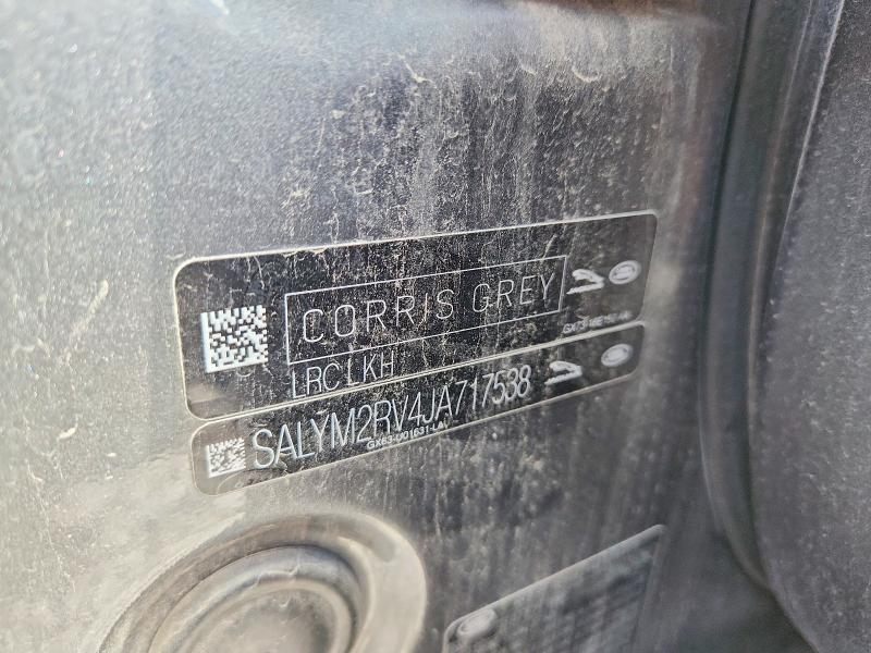 2018 Land Rover Range Rover Velar მანქანა იყიდება აუქციონზე, vin: SALYM2RV4JA717538, აუქციონის ნომერი: 65536516