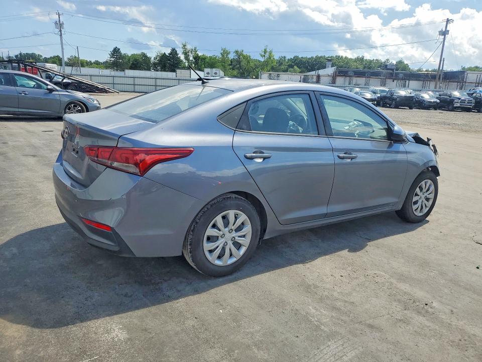63829236 :رقم المزاد ، 3KPC24A6XLE113161 vin ، 2020 Hyundai Accent مزاد بيع