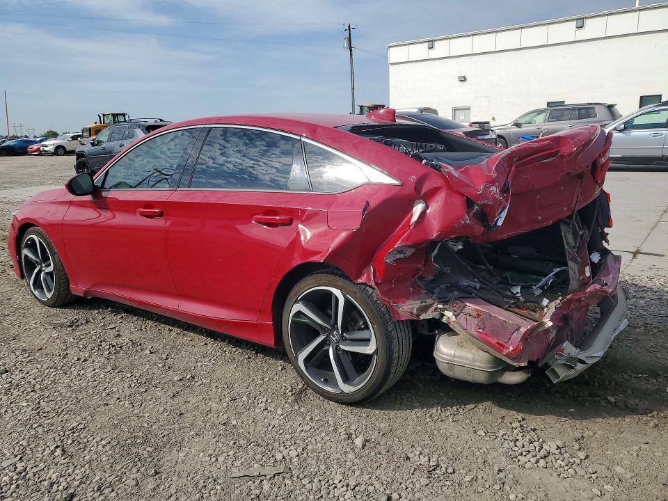 64388296 :رقم المزاد ، 1HGCV1F3XKA088267 vin ، 2019 Honda Accord مزاد بيع