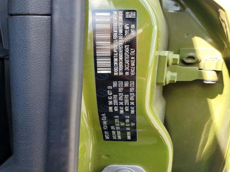 Aukcja sprzedaży 2016 Jeep Renegade, vin: ZACCJABT6GPD45478, numer aukcji: 65655756