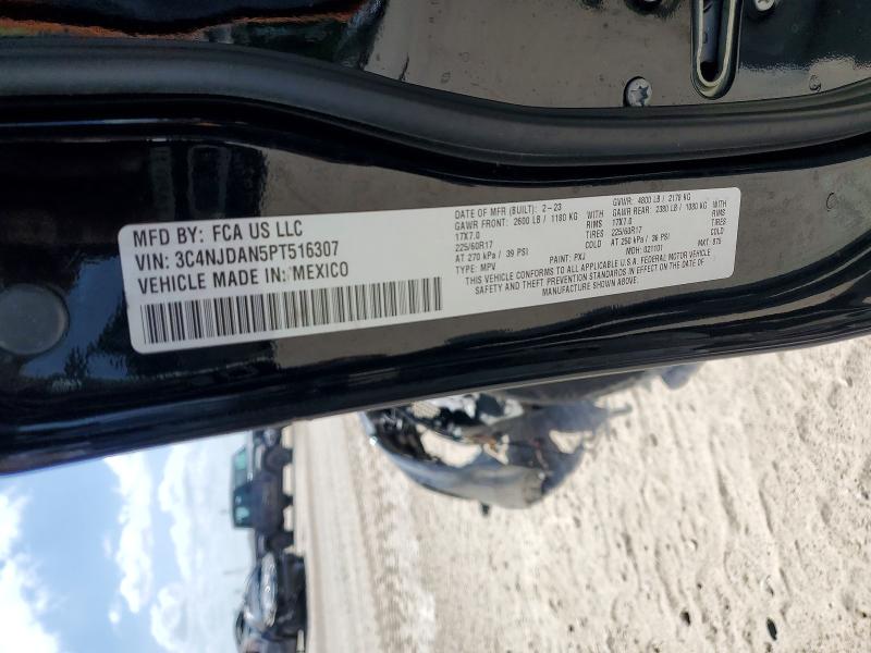 Aukcja sprzedaży 2023 Jeep Compass, vin: 3C4NJDAN5PT516307, numer aukcji: 65647216