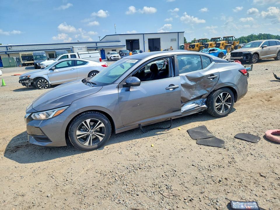 65733656 :رقم المزاد ، 3N1AB8CV9MY295022 vin ، 2021 Nissan Sentra مزاد بيع