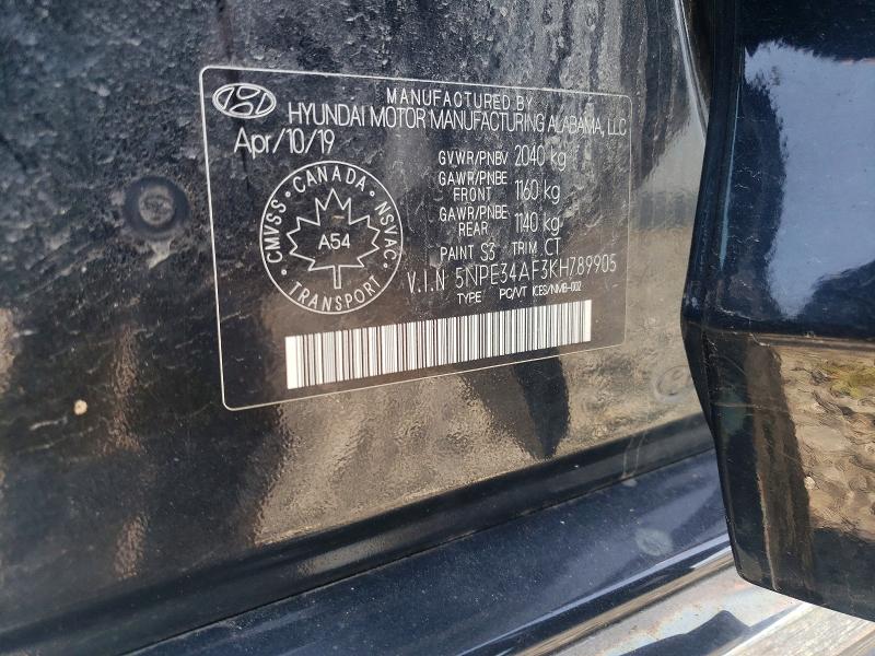 Aukcja sprzedaży 2019 Hyundai Sonata, vin: 5NPE34AF3KH789905, numer aukcji: 63743806