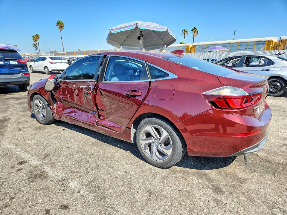 66510796 :رقم المزاد ، 19XZE4F18KE029059 vin ، 2019 Honda Insight مزاد بيع
