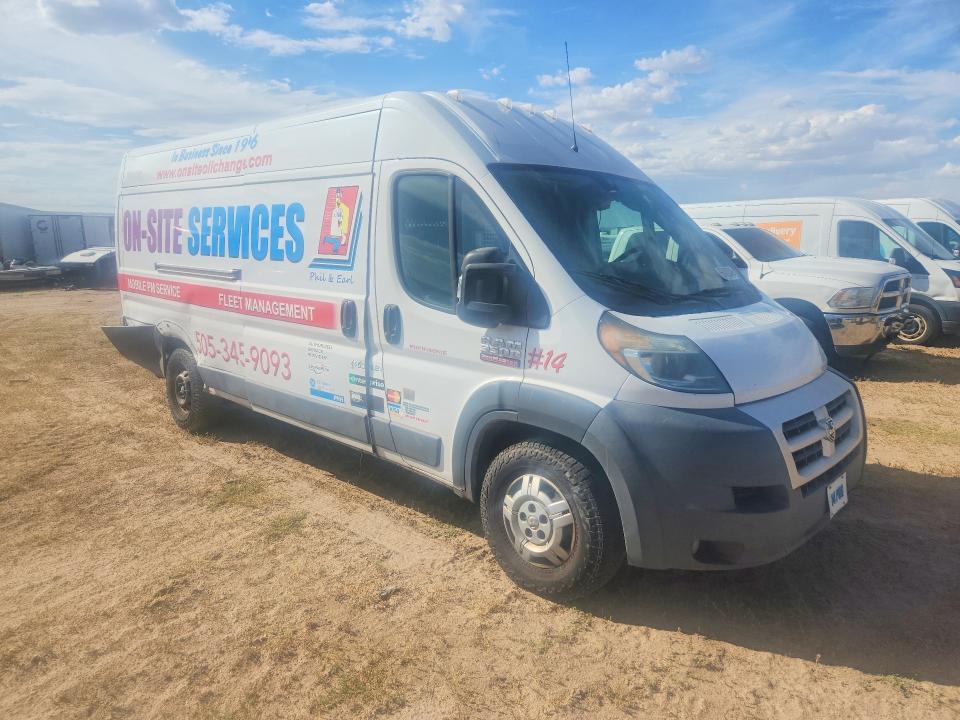 2014 Ram Promaster 3500 მანქანა იყიდება აუქციონზე, vin: 3C6URVJG2EE117858, აუქციონის ნომერი: 66482046