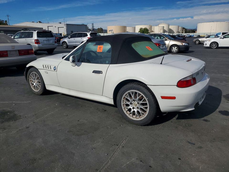 Aukcja sprzedaży 2000 Bmw Z3, vin: 4USCH9341YLG02826, numer aukcji: 61629076