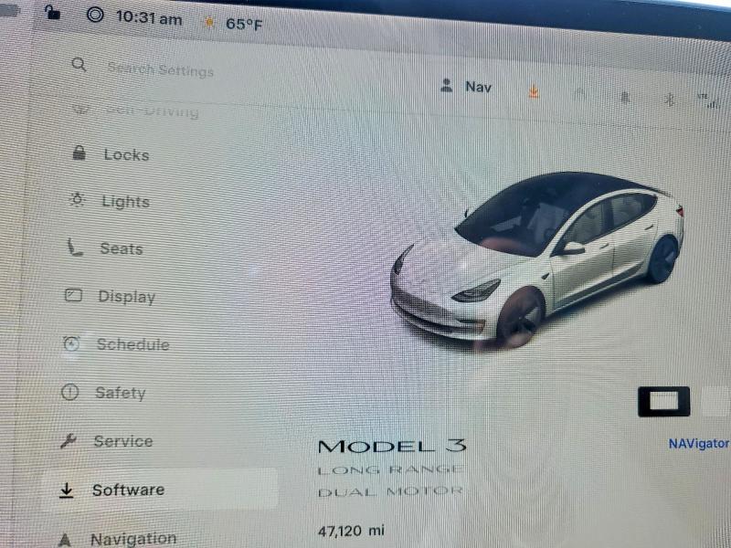 2022 Tesla Model 3 მანქანა იყიდება აუქციონზე, vin: 5YJ3E1EB2NF138792, აუქციონის ნომერი: 66608646