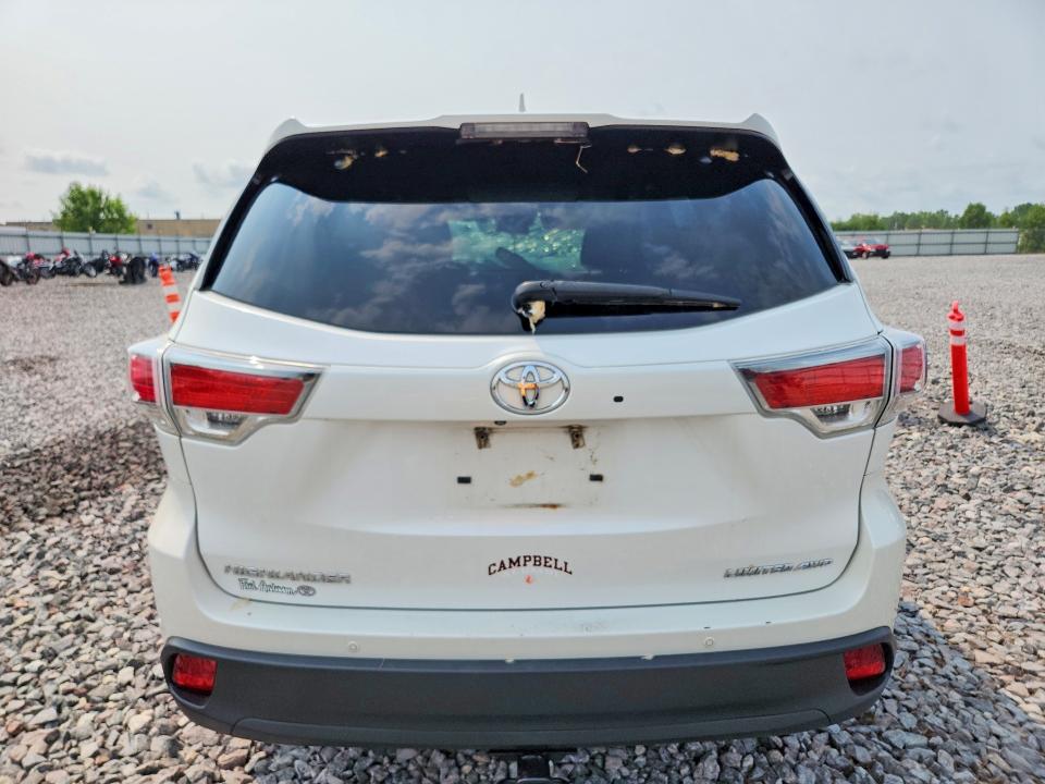 2015 Toyota Highlander მანქანა იყიდება აუქციონზე, vin: 5TDDKRFH1FS220718, აუქციონის ნომერი: 63769536