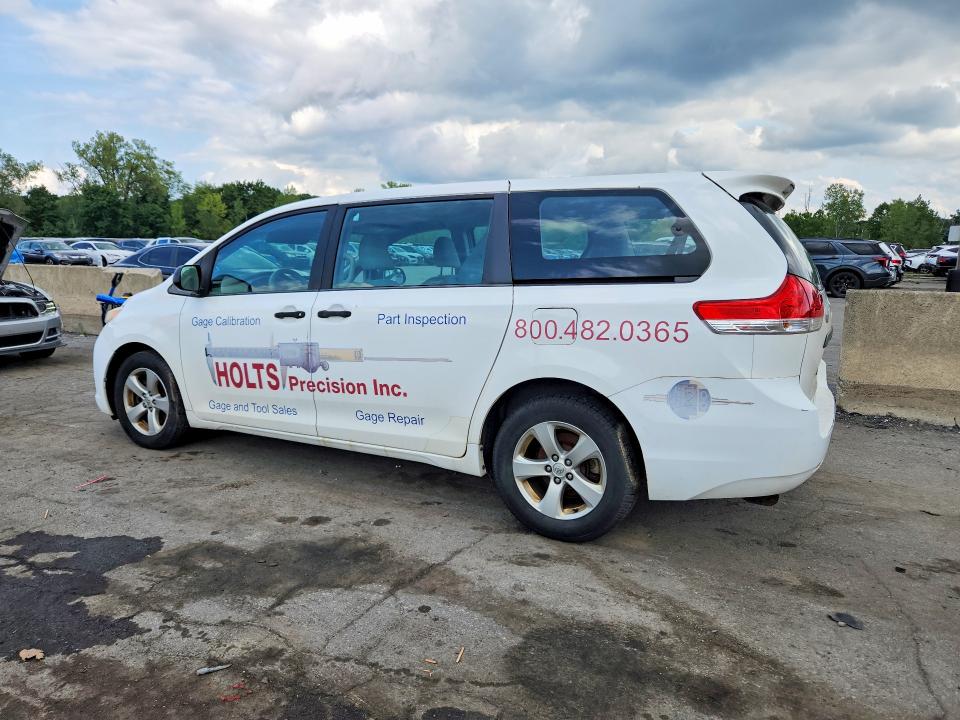 65162206 :رقم المزاد ، 5TDZK3DC0ES409580 vin ، 2014 Toyota Sienna مزاد بيع