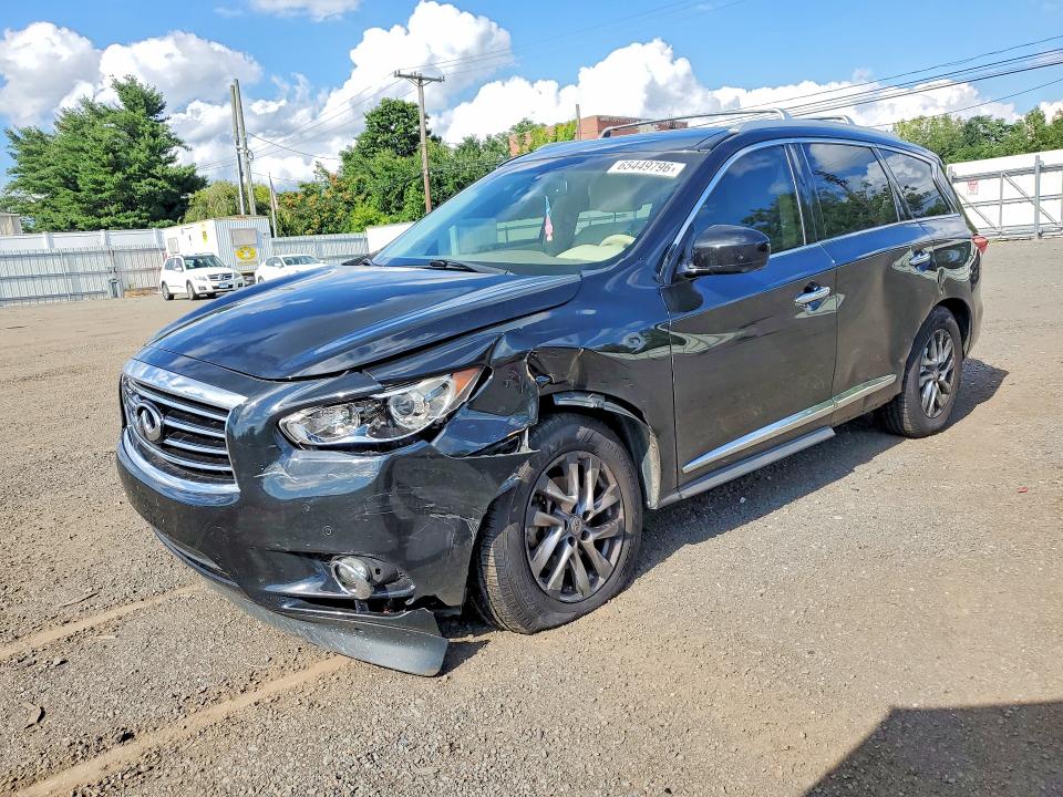 65449796 :رقم المزاد ، 5N1AL0MM3DC344513 vin ، 2013 Infiniti Jx35 مزاد بيع