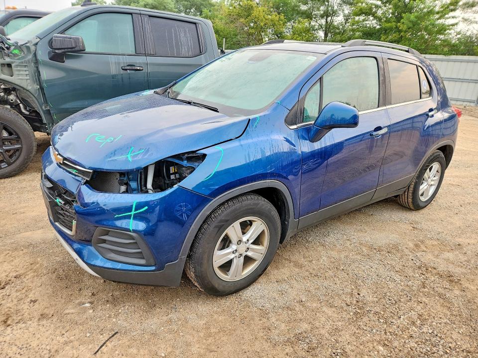 Aukcja sprzedaży 2019 Chevrolet Trax, vin: 3GNCJLSB6KL263536, numer aukcji: 64825246