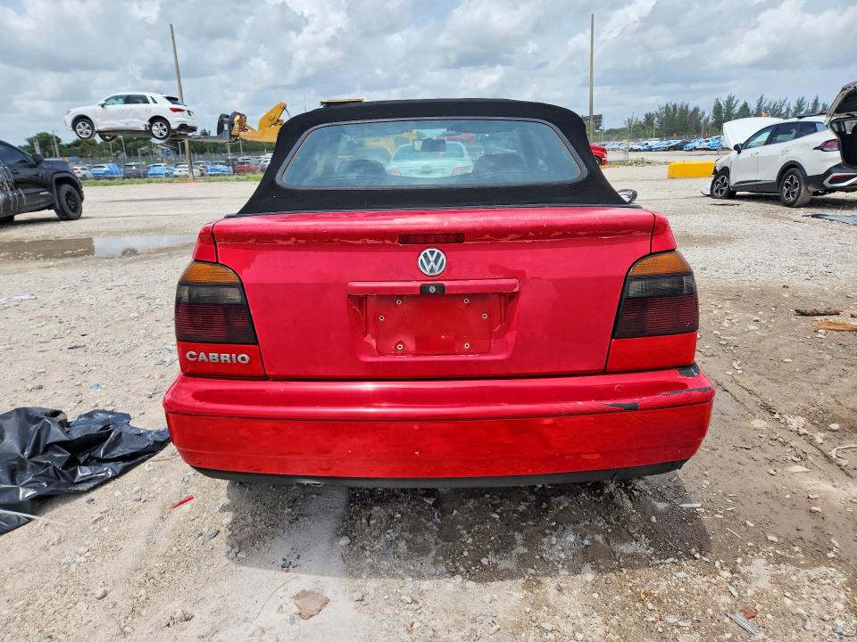 1998 Volkswagen Cabrio მანქანა იყიდება აუქციონზე, vin: 3VWBA81E6WM801663, აუქციონის ნომერი: 63727386