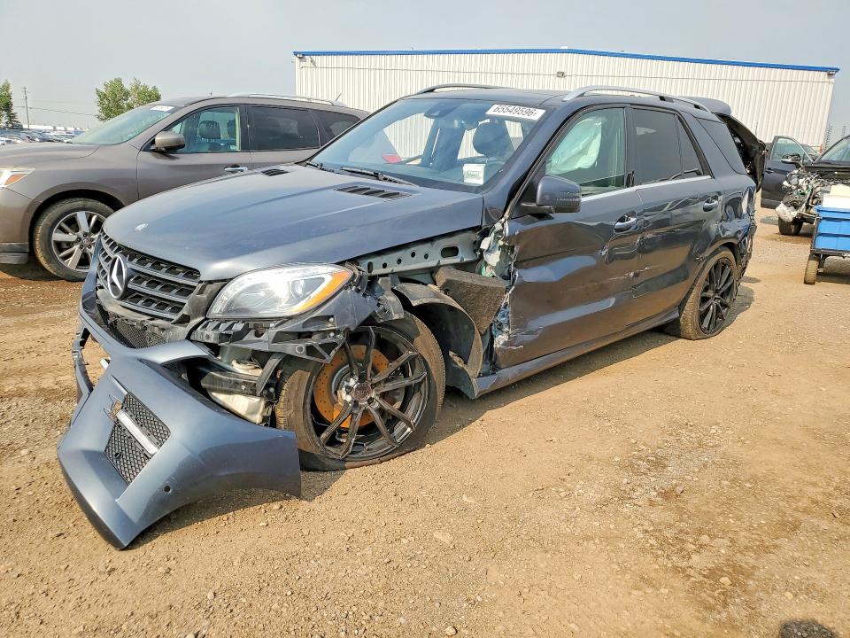 Auction sale of the 2015 Mercedes-benz Ml, vin: 4JGDA2EB9FA595840, lot number: 65549596