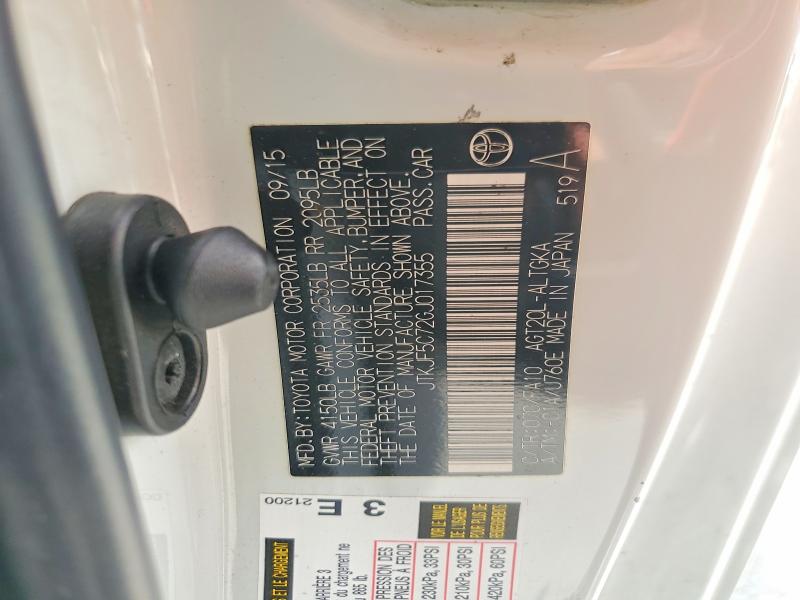 Продаж на аукціоні авто 2016 Scion Tc, vin: JTKJF5C72GJ017355, номер лоту: 62742866
