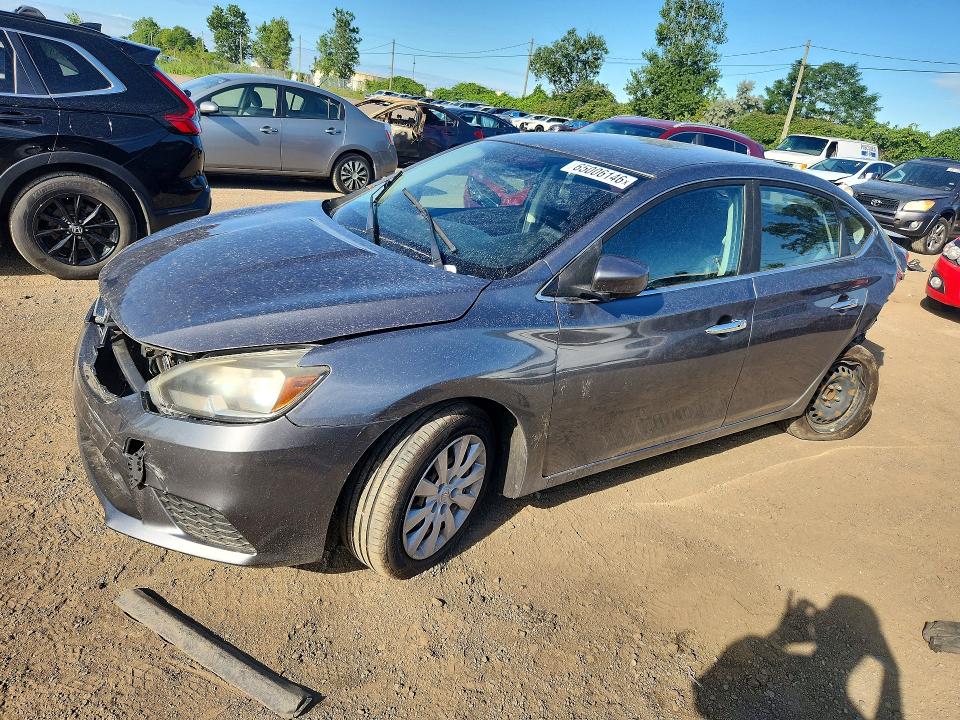 65006146 :رقم المزاد ، 3N1AB7AP5JY254526 vin ، 2018 Nissan Sentra مزاد بيع