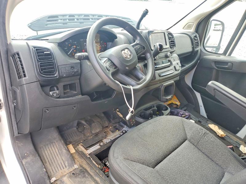 64852726 :رقم المزاد ، 3C6LRVDGXPE510937 vin ، 2023 Ram Promaster 2500 مزاد بيع