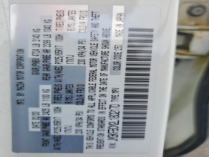 65826376 :رقم المزاد ، JM3KFBCM2L1802170 vin ، 2020 Mazda Cx-5 مزاد بيع