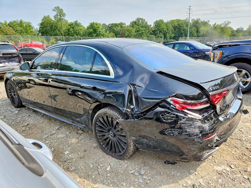 2022 Mercedes-benz S მანქანა იყიდება აუქციონზე, vin: W1K6G6DB8NA147372, აუქციონის ნომერი: 64988656