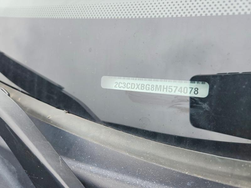 Aukcja sprzedaży 2021 Dodge Charger, vin: 2C3CDXBG8MH574078, numer aukcji: 65271846