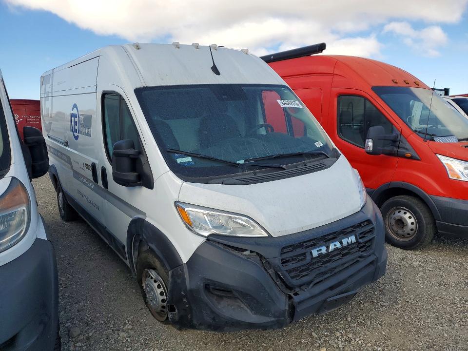 64049576 :رقم المزاد ، 3C6LRVDG1SE557962 vin ، 2025 Ram Promaster 2500 مزاد بيع