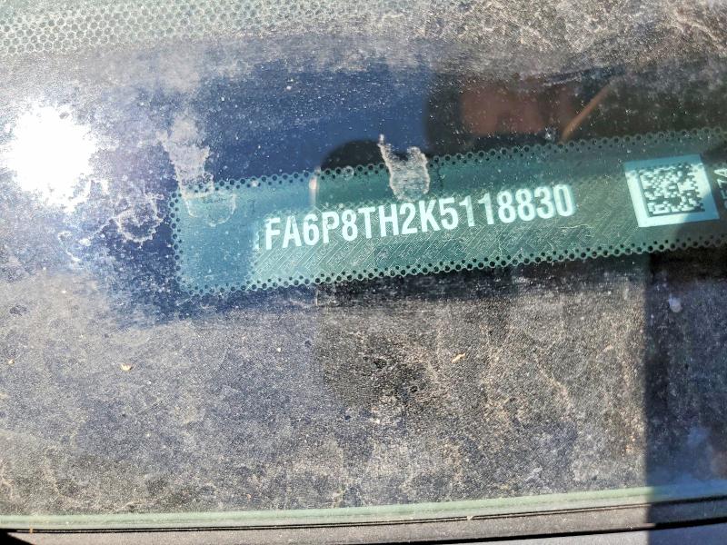 2019 Ford Mustang მანქანა იყიდება აუქციონზე, vin: 1FA6P8TH2K5118830, აუქციონის ნომერი: 65555406