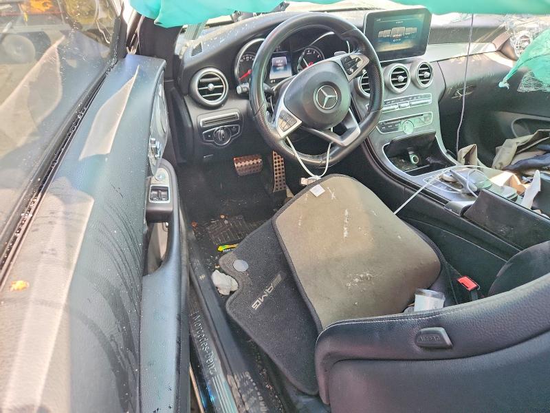 2018 Mercedes-benz C მანქანა იყიდება აუქციონზე, vin: WDDWJ4KB9JF662807, აუქციონის ნომერი: 65052076